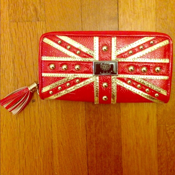 Straight from London red wallet!