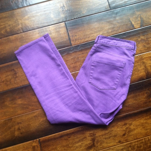 JCrew Purple Jeans