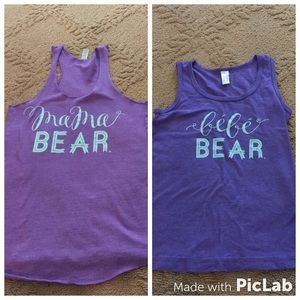 ✨1 hour sale✨Mama bear/Bebe bear set