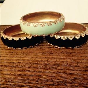 Mint & Black Bangle Bundle