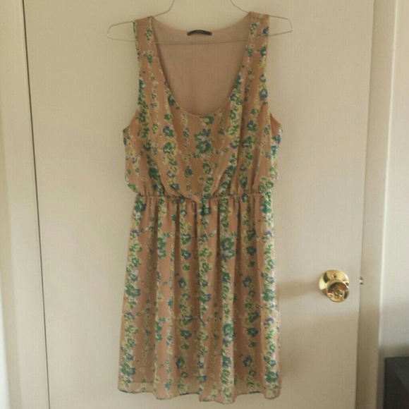 Floral spring dress