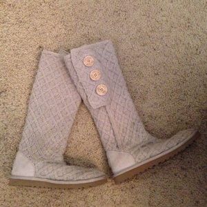 Ugg lattice cardy classic knit boot