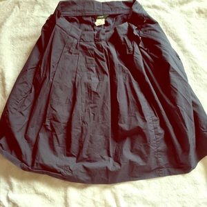 Jcrew light navy skirt