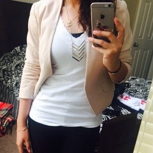 Pink blazer