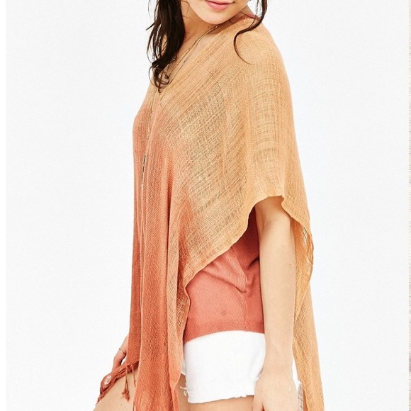 Urban Outfitters Wrap Poncho Cover-up - Picture 4 of 4