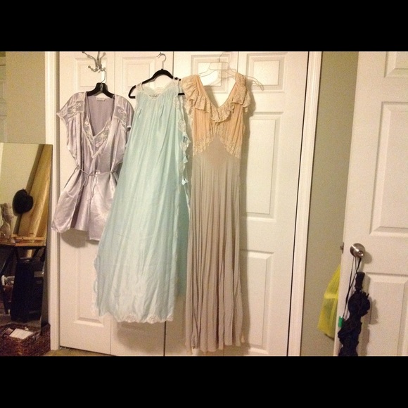 3 bundle vintage nightgowns for $50