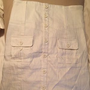 High waisted Bebe skirt