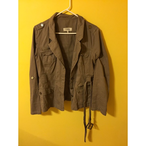 tan blazer
