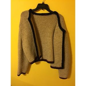 wool cardigan