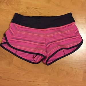 Lululemon speed shorts run 4