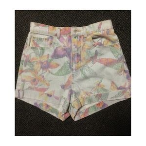 American Apparel Floral Shorts