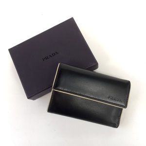 PRADA Leather Small Wallet