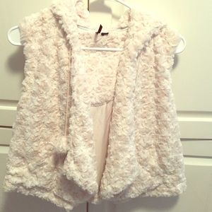 Kenzie minkey vest. Never worn. New condition