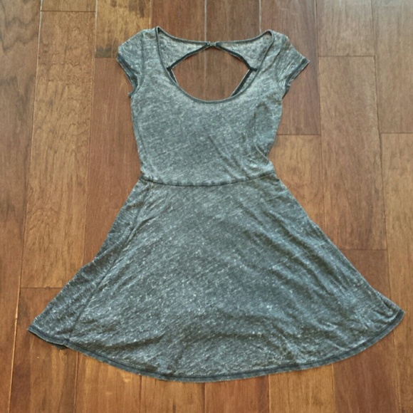 Open back skater dress