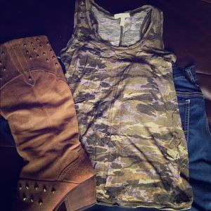 Delia's Camo Tank Top