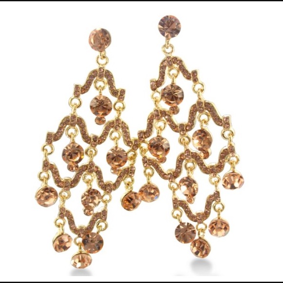 Elegant Oversized Chandelier Earrings - Picture 1 of 2