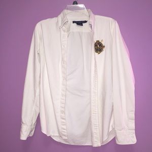 Ralph Lauren bottom up shirt