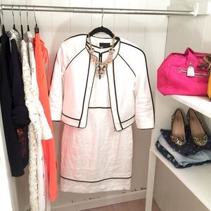 J.Crew Linen Suiting Dress