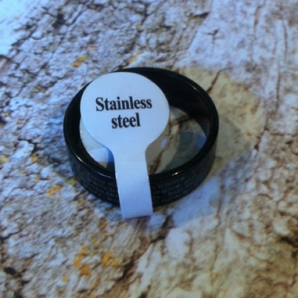 The Lord's Prayer Ring Size 6 - Picture 3 of 4