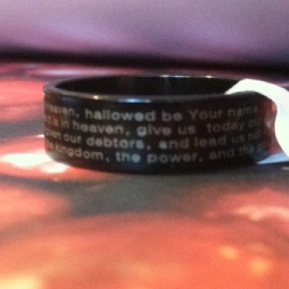 The Lord's Prayer Ring Size 6 - Picture 4 of 4