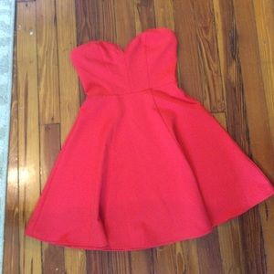 Strapless Pink Dress H&M