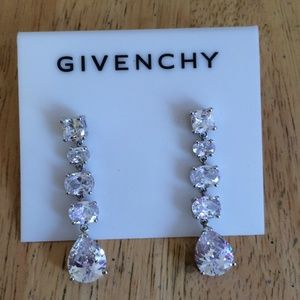 Givenchy Fine Crystal Rhinestone Earrings