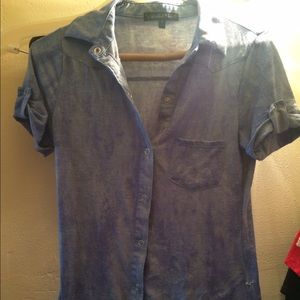 Wishful park button up shirt