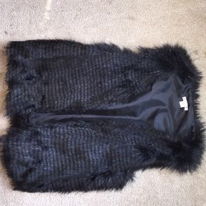 fur vest