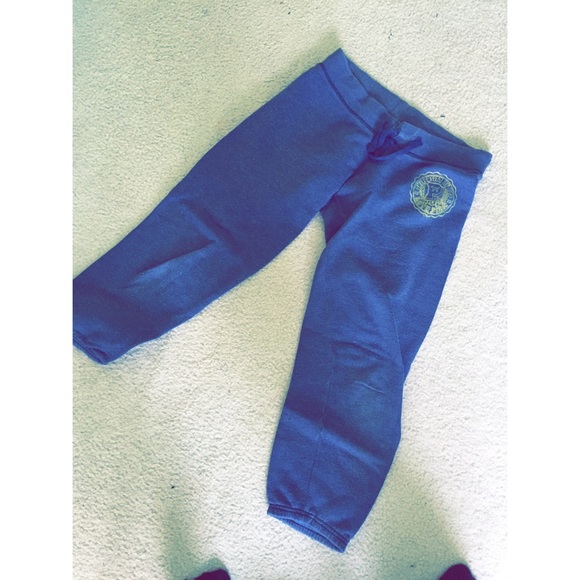 Victoria's Secret Pants - Pink Navy Blue Sweats