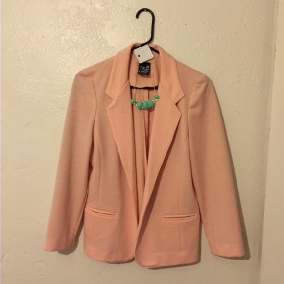 Pink blazer