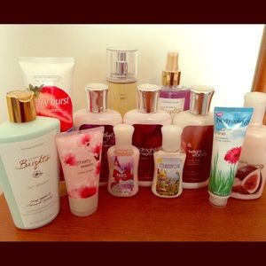 Assorted name brand lotion/ perfume