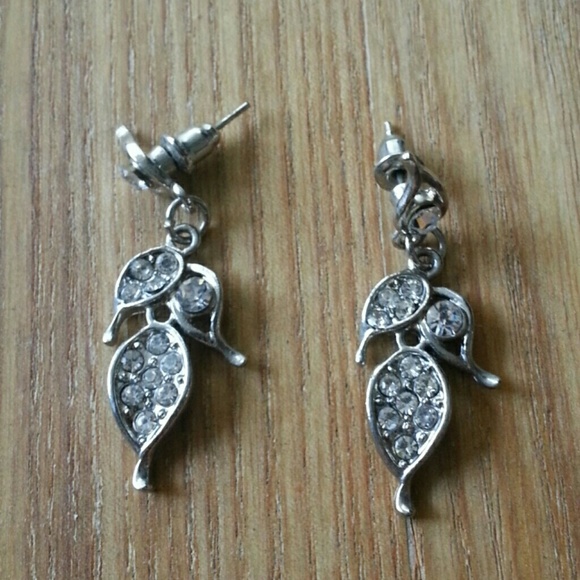 Silver earrings