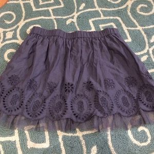 Eyelit skirt