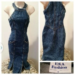 Blue jean dress