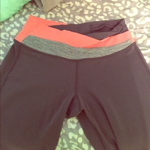 Grey Lululemon Astro Flare Pants