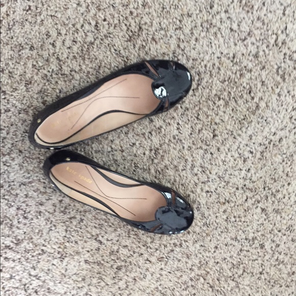 Patent leather flats ---