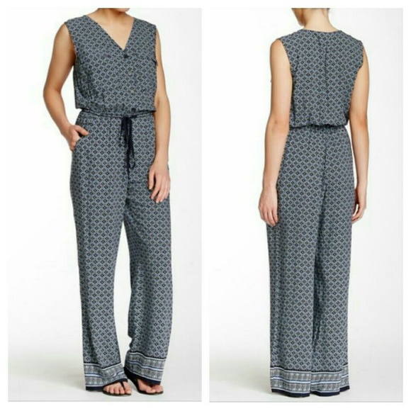 Max Studio Other - Max Studio Printed Jumpsuit