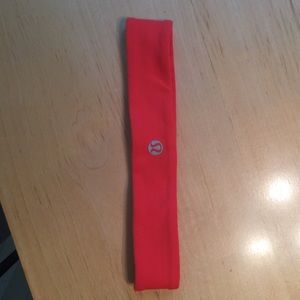 Red lulu headband