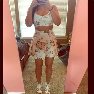 Matching top and skirt set!