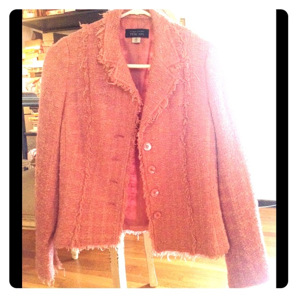 4 Button Tweed Jacket