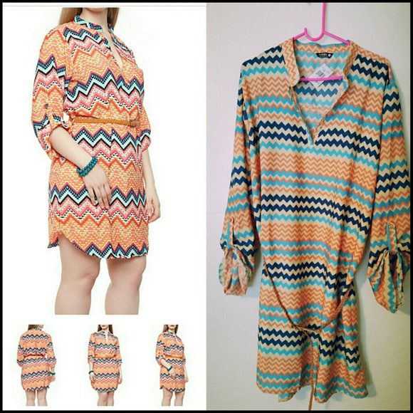 *NEW w/tags* Aztec Print Tunic Dress