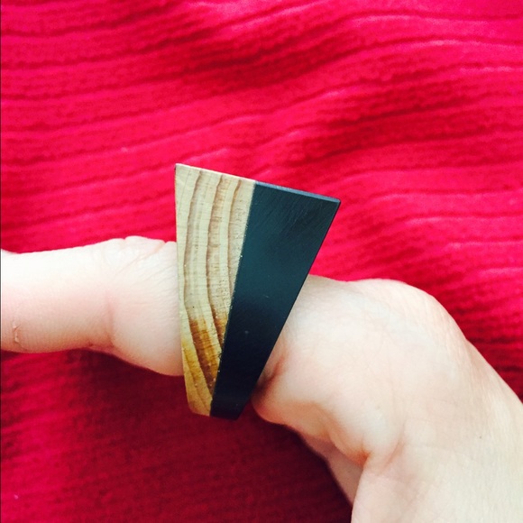 Square retro ring - Picture 2 of 4