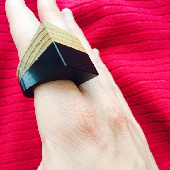 Square retro ring - Picture 4 of 4