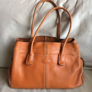 Tod's tote bag in Orange