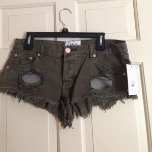 One Teaspoon Wild West Trashwhores