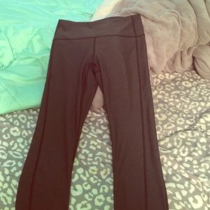 Long Zella leggings charcoal grey