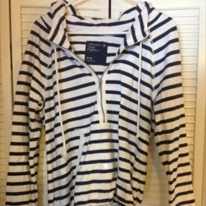 American eagle pull over half zip sweatshirt