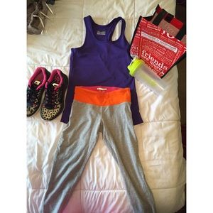 heather gray workout leggings