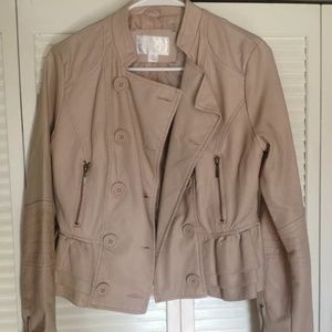 Chola ration faux leather biker jacket