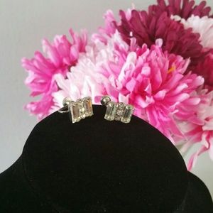 Vintage Rhinestone Earrings